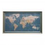 กรอบรูปแผนทีโลกแสดงจุดประเทศ